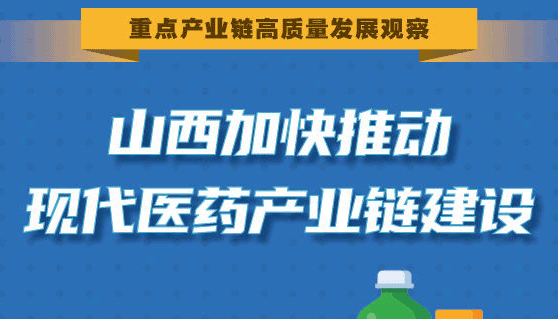 图解丨山西加快推动现代医药产业链建设