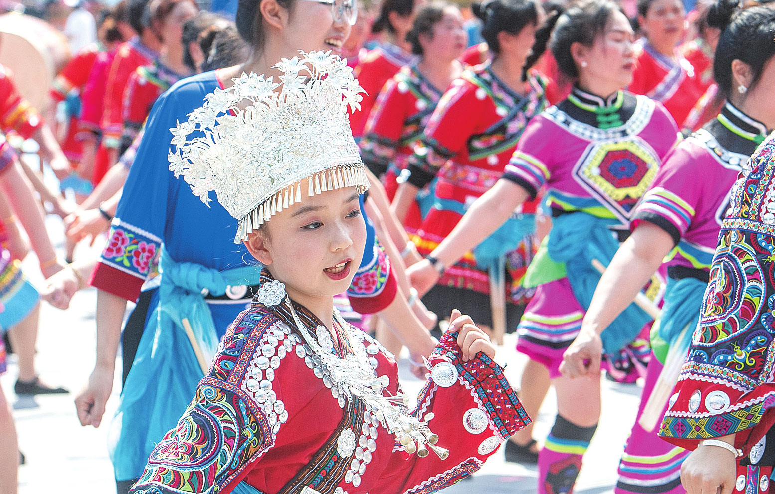 2025第十四届乌江苗族踩花山节开幕